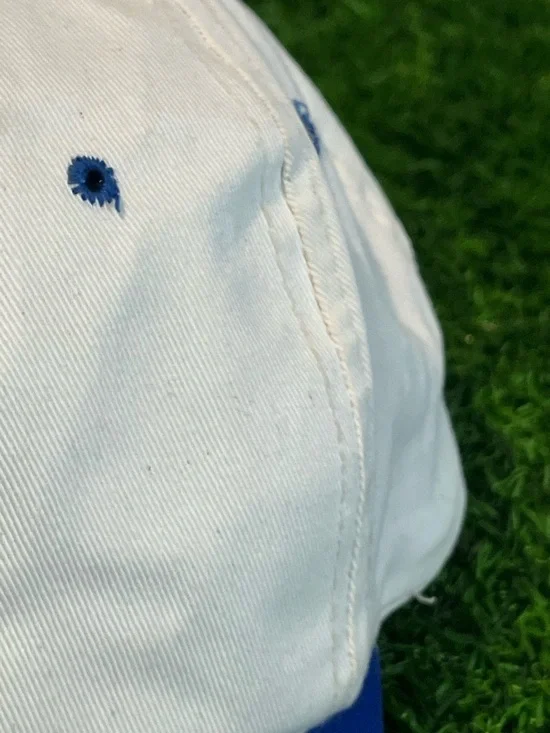 VTG Vintage 80s 90s Young An Company MLB Chicago Cubs White & Blue Snapback Hat - Picture 5 of 12